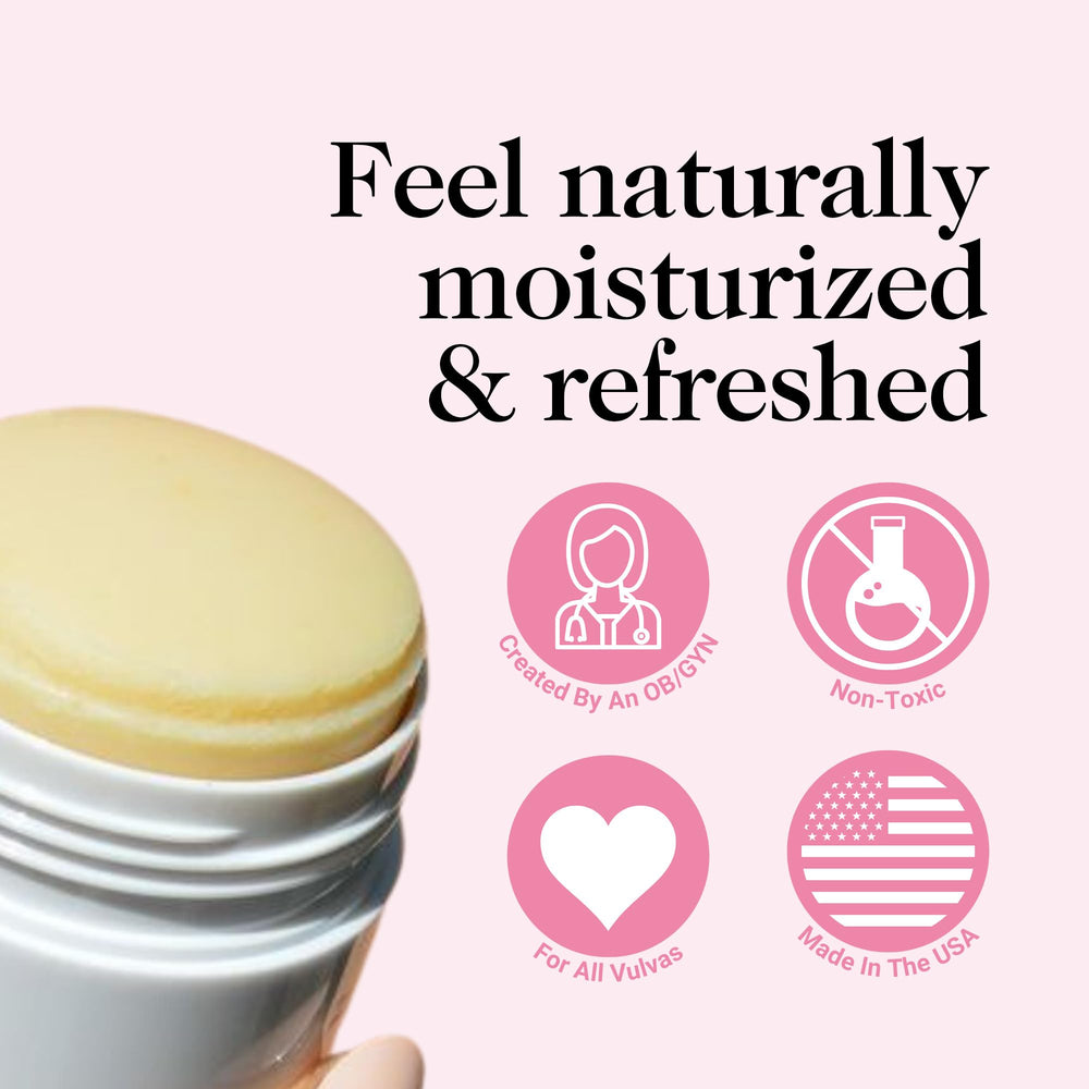 Kushae fragrance-free deodorant stick in travel size ideal for portability.