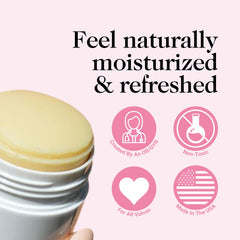 Kushae fragrance-free deodorant stick in travel size ideal for portability.
