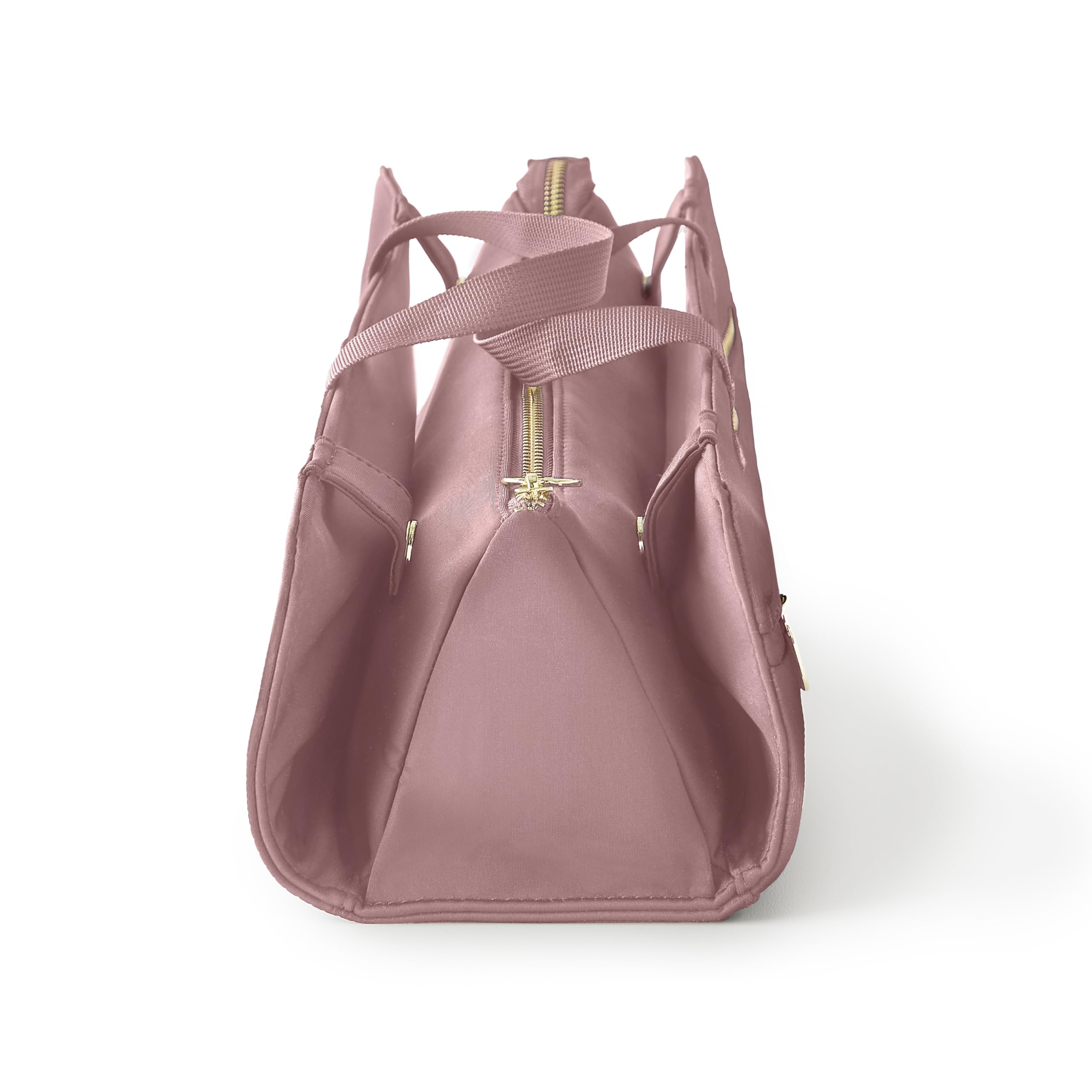 KUSSHI mauve color adds stylish organizer for beauty tools