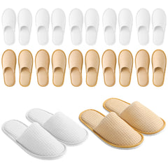 KUTTOR disposable slippers packaged for guests provide warm, hygienic comfort.