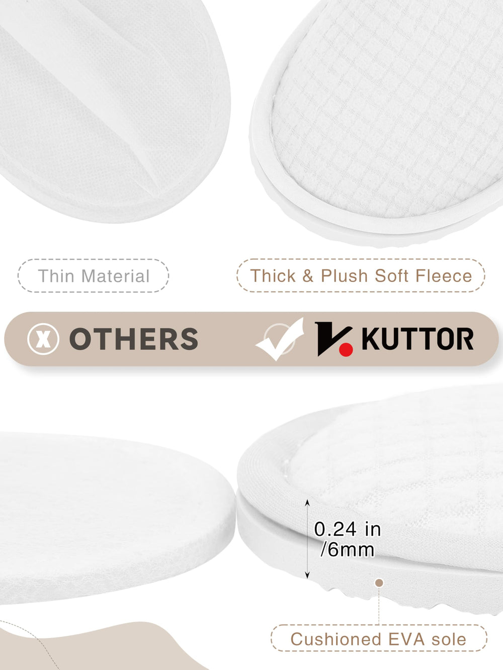 KUTTOR polar fleece material providing breathable warmth and softness.