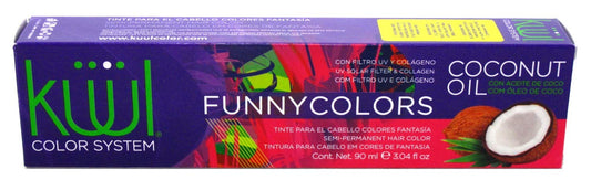 Kuul Funny Colors Blue tube for vibrant arts and crafts projects.