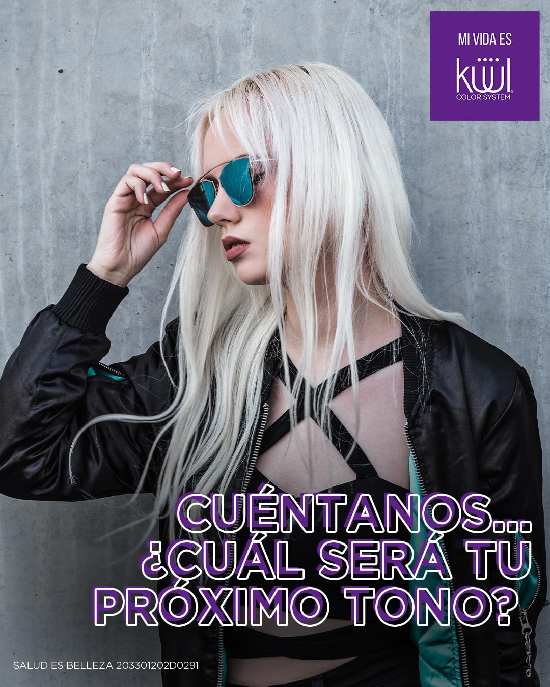 Kuul Matizant Shampoo hair tone after-use demonstration