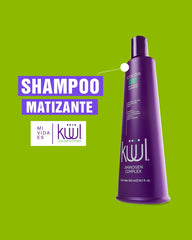Kuul Matizant Shampoo purple liquid close-up with toning pigments
