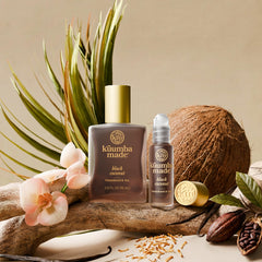 Kuumba Made Black Coconut fragrance oil skin-friendly base supports comfortable wear.
