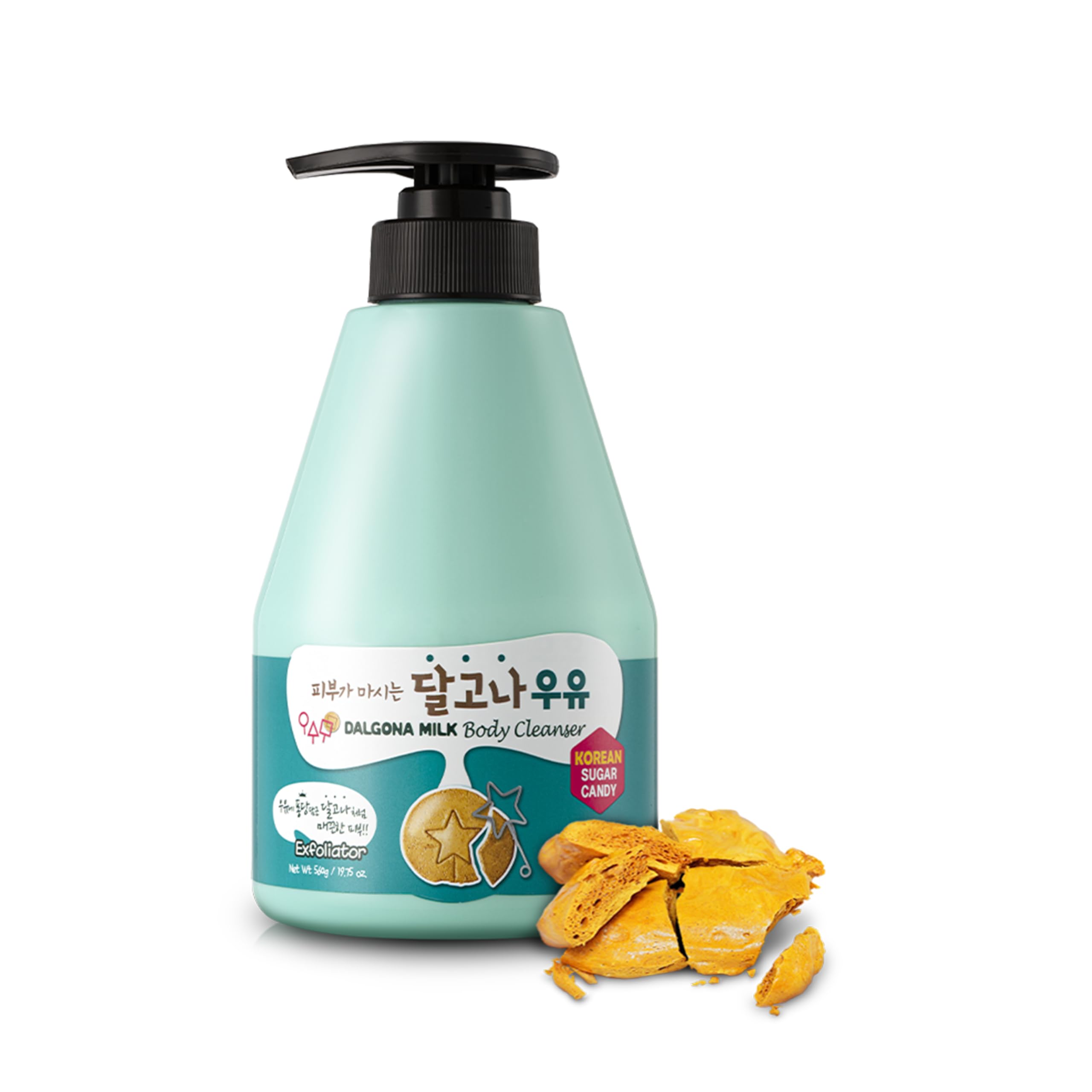 Kwailnara Dalgona milk bubble wash creates a gentle cleanse with rich foam for daily use.