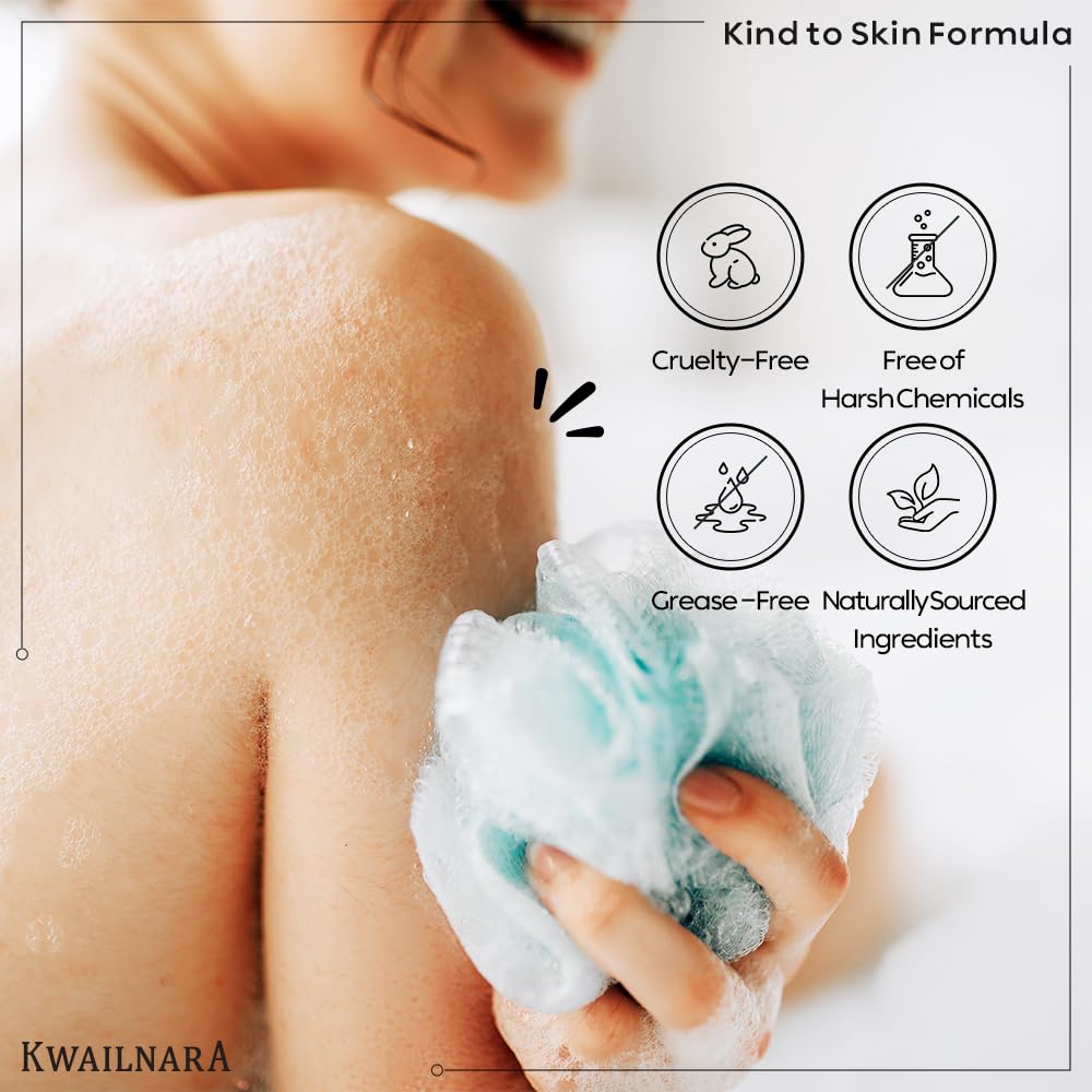 Kwailnara WELCOS Banana Milk Body Lotion texture close-up smooth finish.