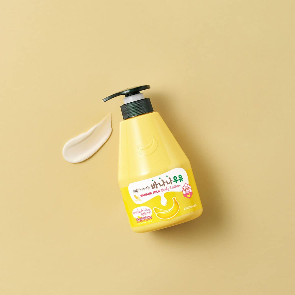 Kwailnara WELCOS Banana Milk Gift Set displayed as a thoughtful skincare gift.