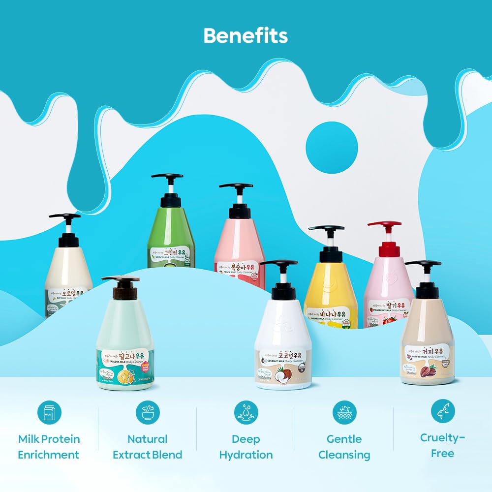 Kwailnara WELCOS Banana Milk Set packaging highlighting a complete hydration duo.