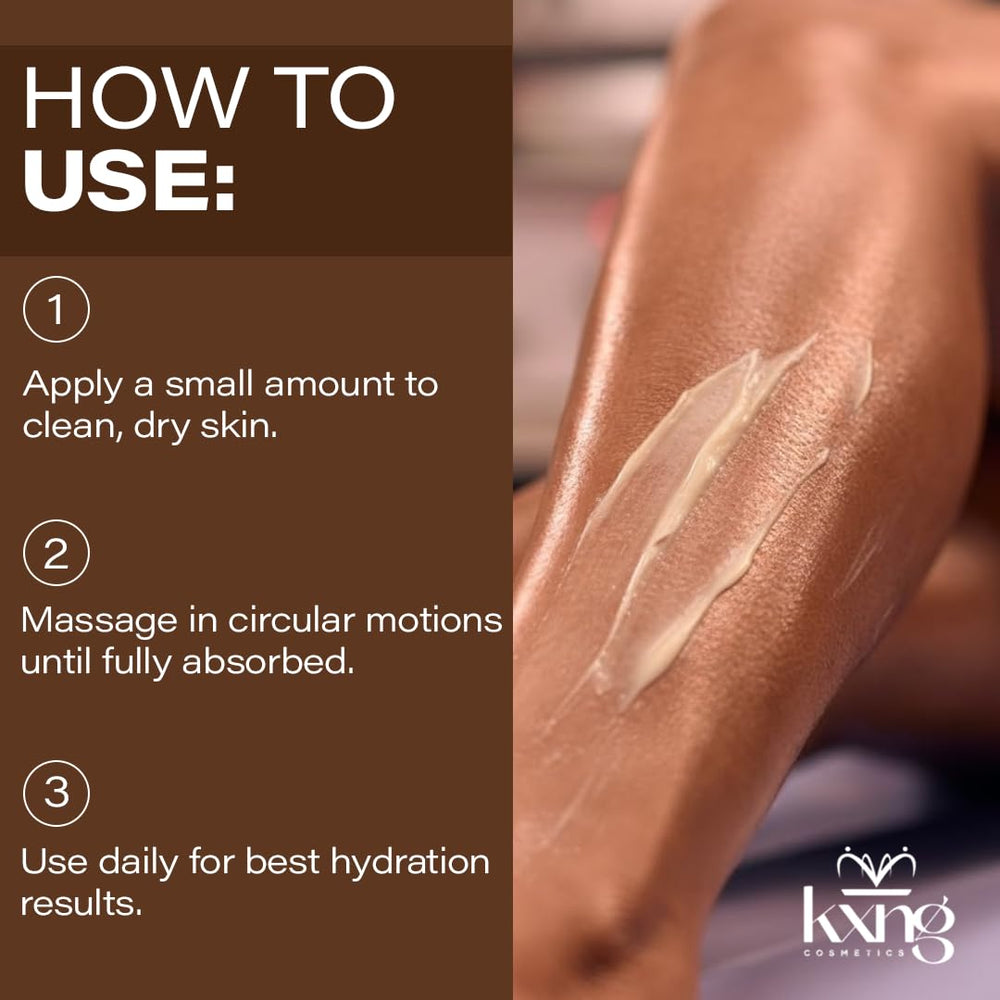 KXNG Cosmetics apply on hands and feet for daily comfort.