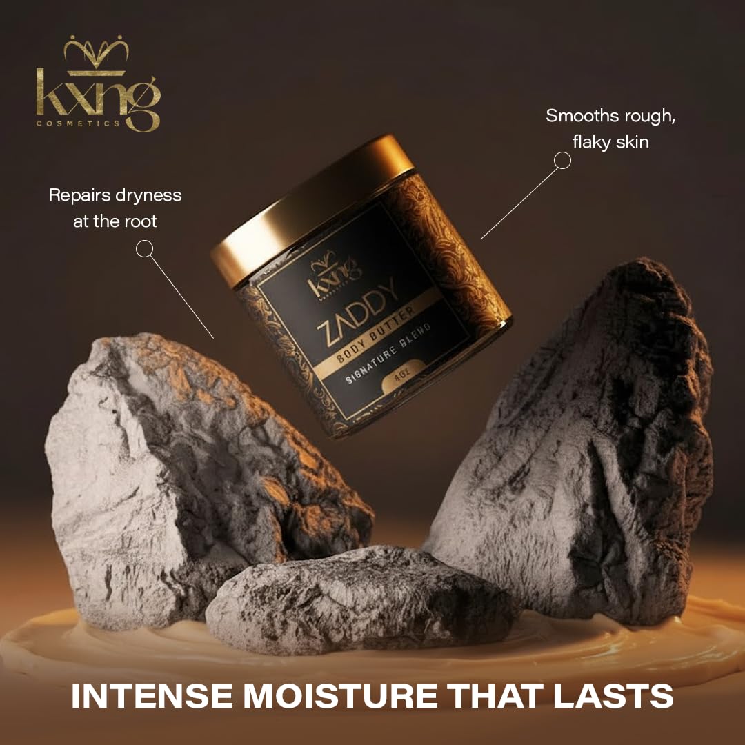 KXNG Cosmetics fast absorbing non-greasy finish after application.