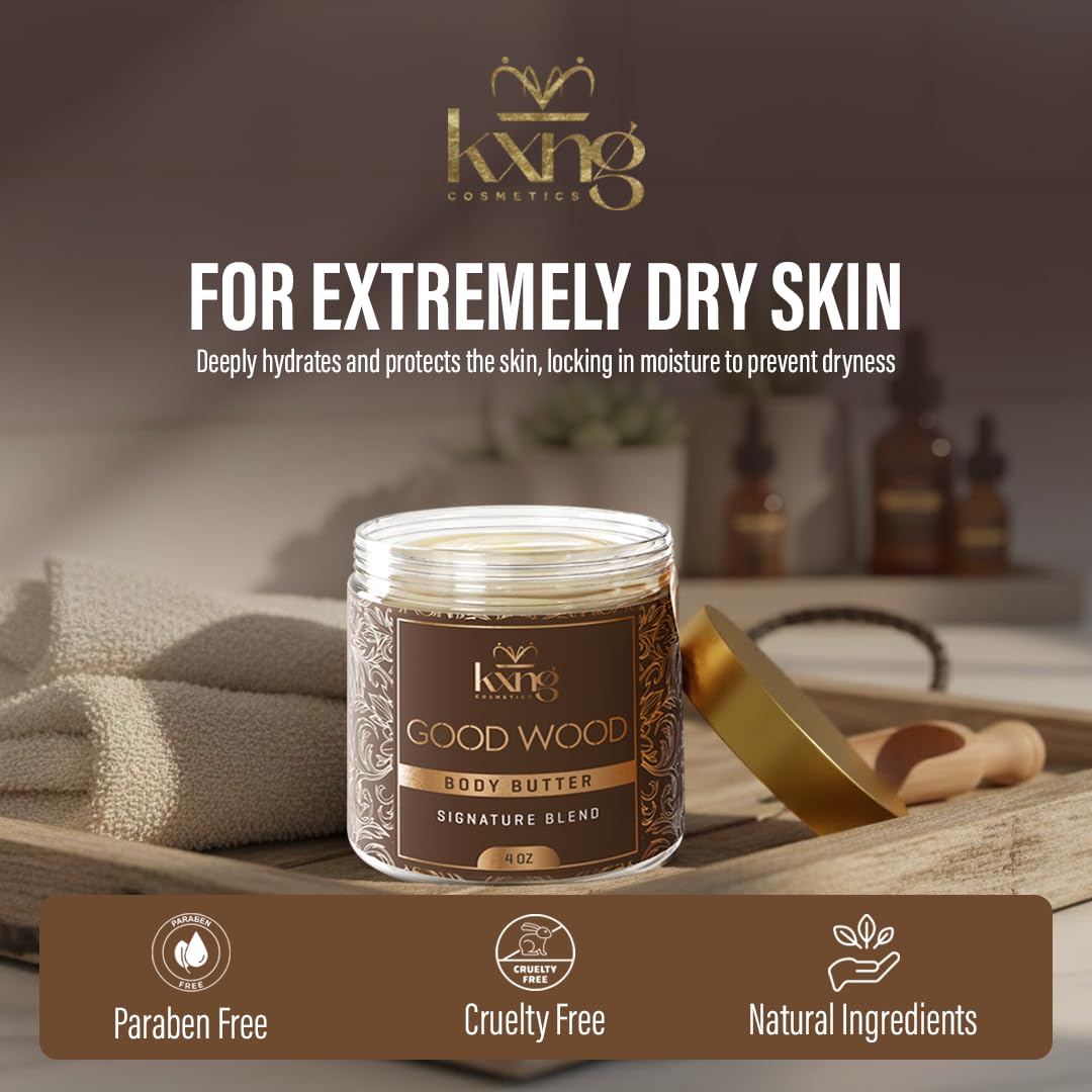 KXNG Cosmetics Pheromone-infused butter applied to forearm