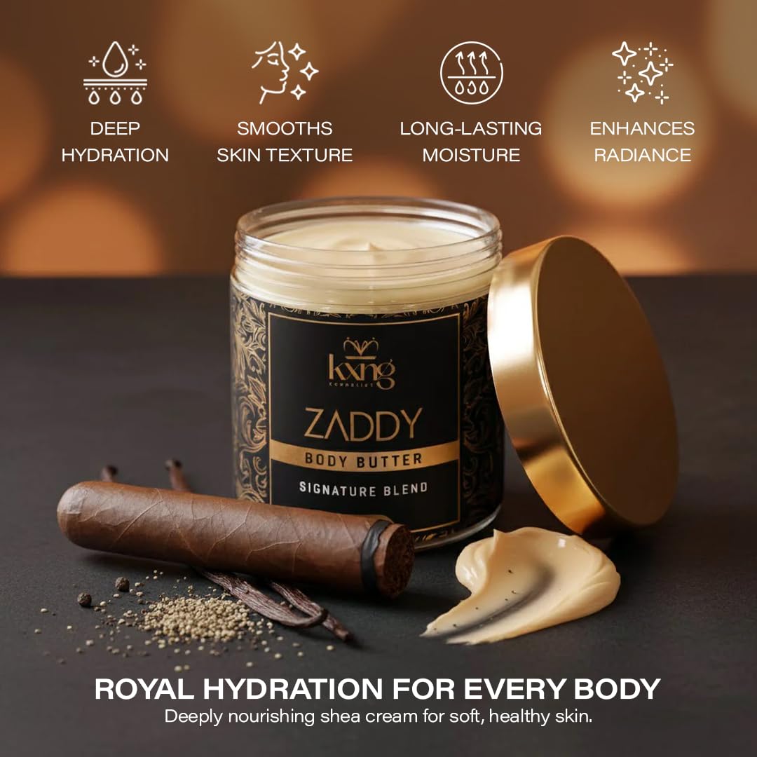 KXNG Cosmetics rich texture melts into skin for deep hydration.