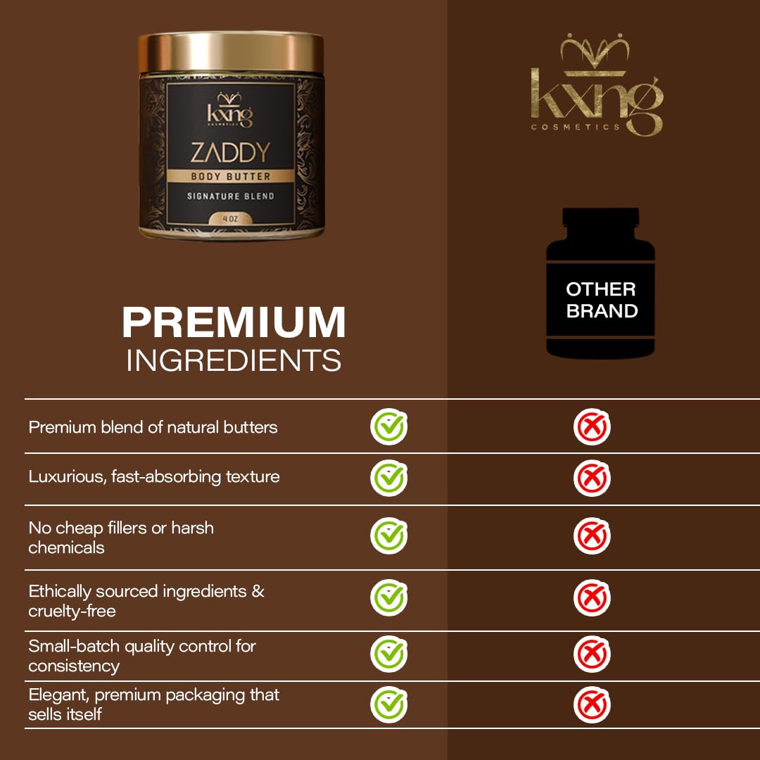 KXNG Cosmetics USA-made cruelty-free packaging.