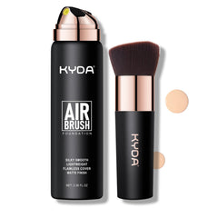 KYDA AirBrush Foundation Spray bottle for even, matte coverage.