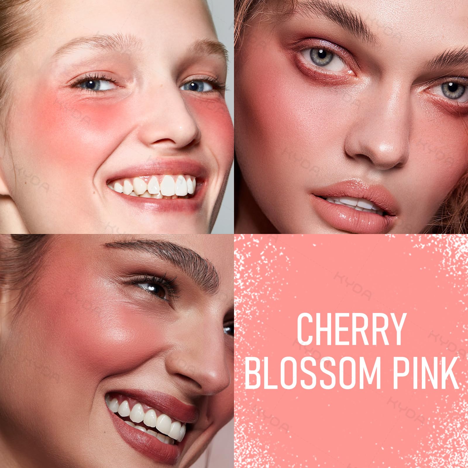 KYDA blush spray enriched with Vitamin E for moisturized cheeks