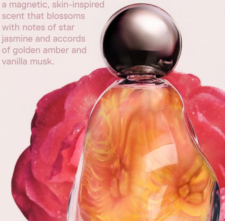 Kylie Cosmic EDP spritz scene suggests refined scent layering for daily use.