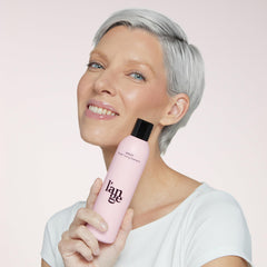 L'ANGE HAIR Violet Purple Toning Shampoo botanical oil blend visible.