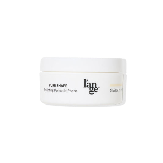 L'ANGE HAIR Pure Shape Sculpting Pomade Paste jar for flexible medium hold and defined styling.