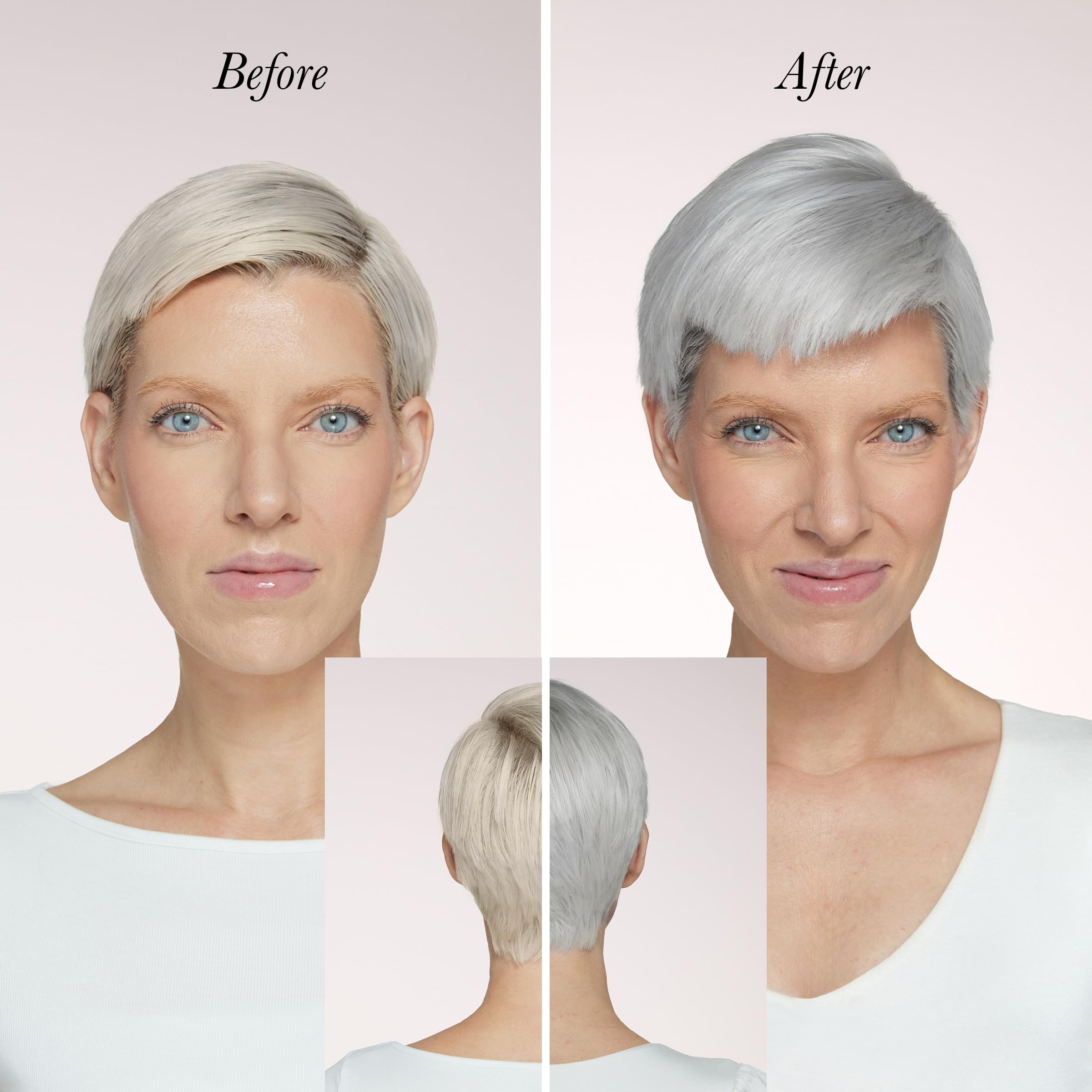 L'ANGE HAIR Violet Purple Toning Shampoo lather for enhanced color care.