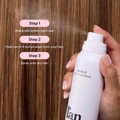L'ANGE Move-It absorbing oil at the roots