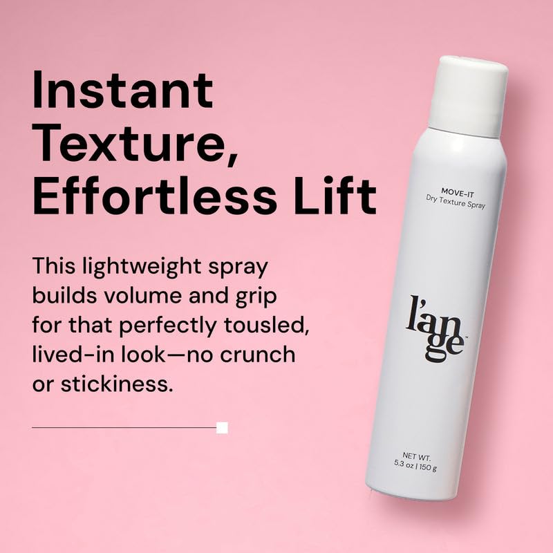 L'ANGE Move-It being applied to hair for texture
