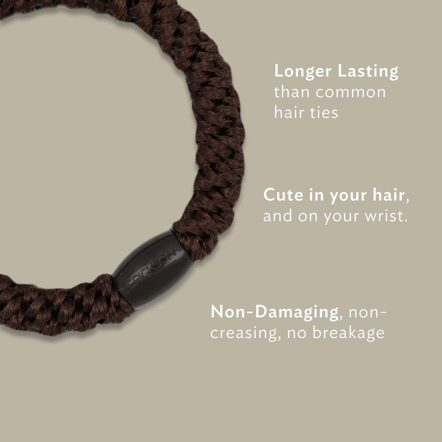 Atlantic color mix with beads offers chic, everyday style and gentle wear.