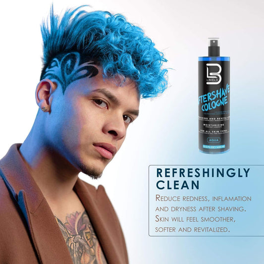 L3 Level 3 mist application demonstrates quick cooling and smoothing after shaving