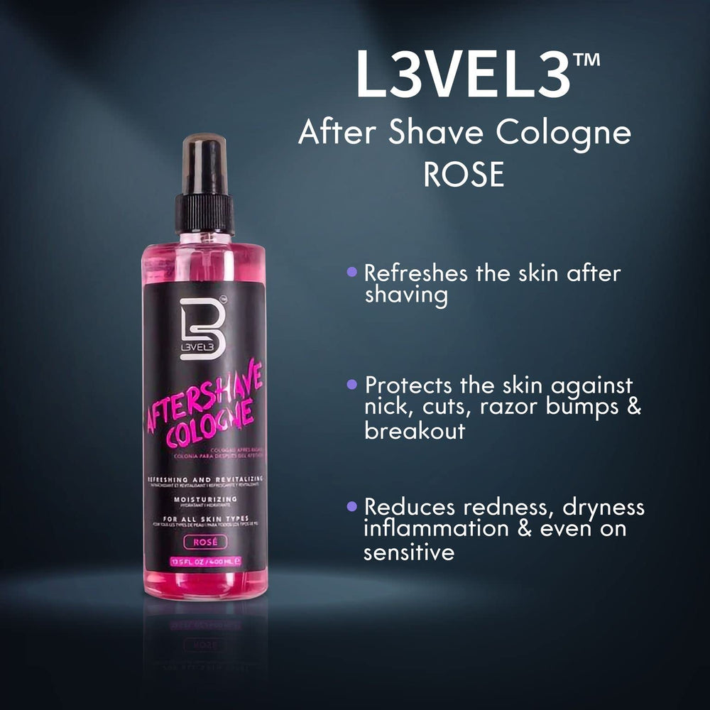 L3 Level 3 aftershave with styling powder included to help setting look.