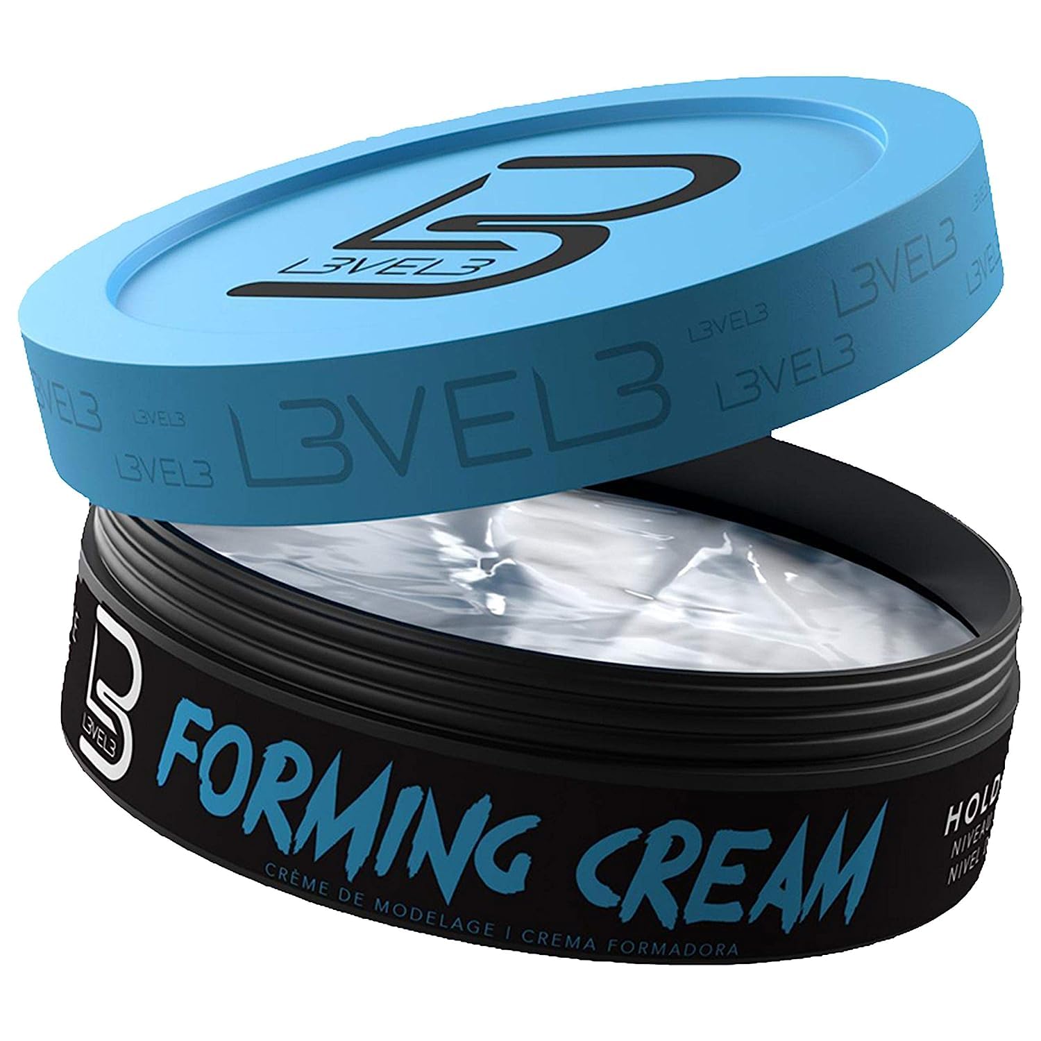 L3 Level 3 Forming Cream 2-pack on shelf for easy daily styling