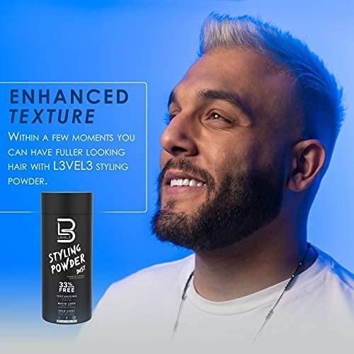L3 Level 3 Pomade no sticky feel during application and wash.