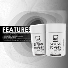 L3 Level 3 Travel Styling Powder texture and volume without grease