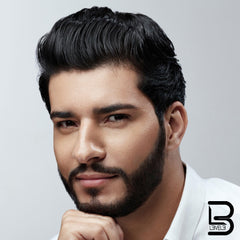 L3 Level 3 Shaving Gel transparent gel shows blade paths for accurate shaving.