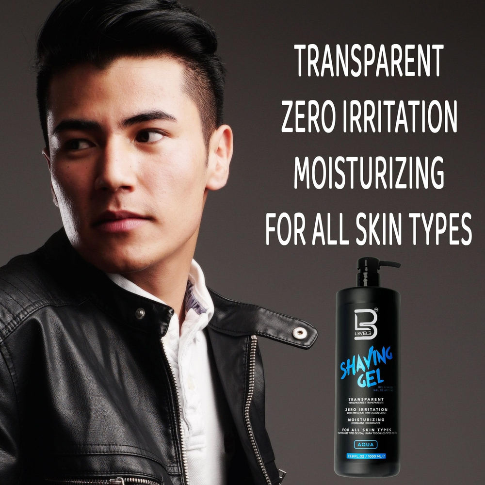 L3 Level 3 Shaving Gel moisturizes skin for a smoother shave experience.