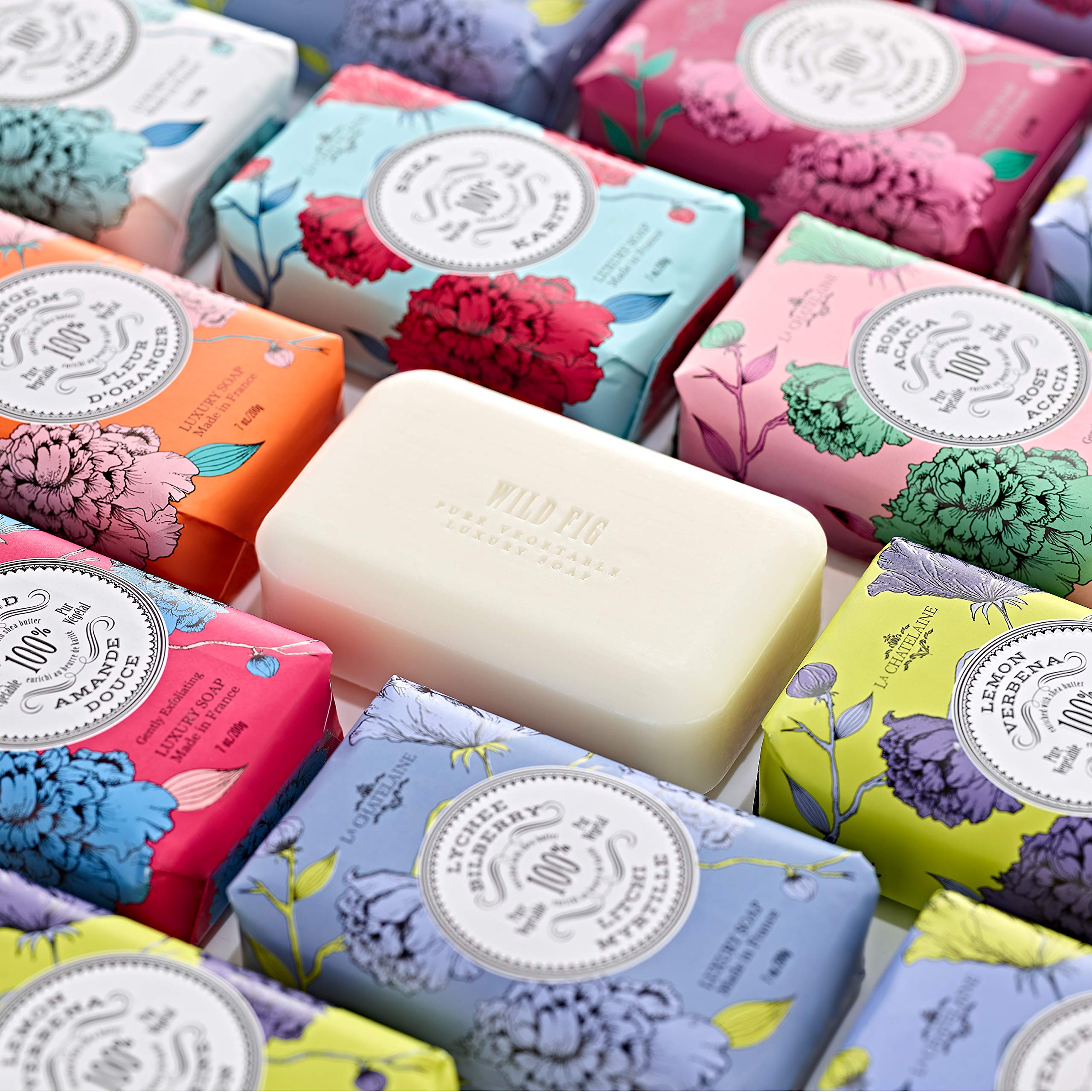 La Chatelaine Grasse-fragranced scents evoke spa-like showers.