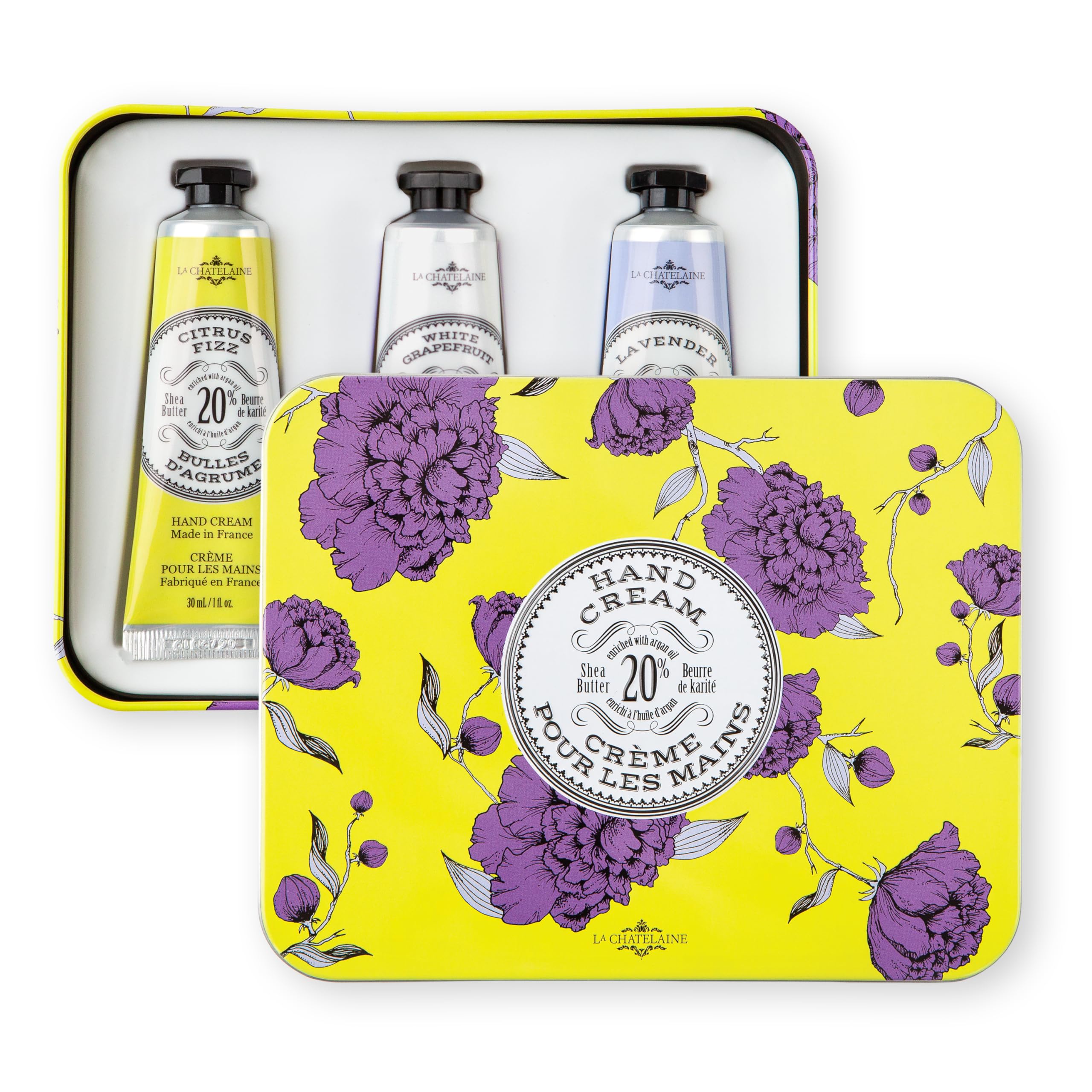 La Chatelaine lavender scent, calming aroma for nightly routines.