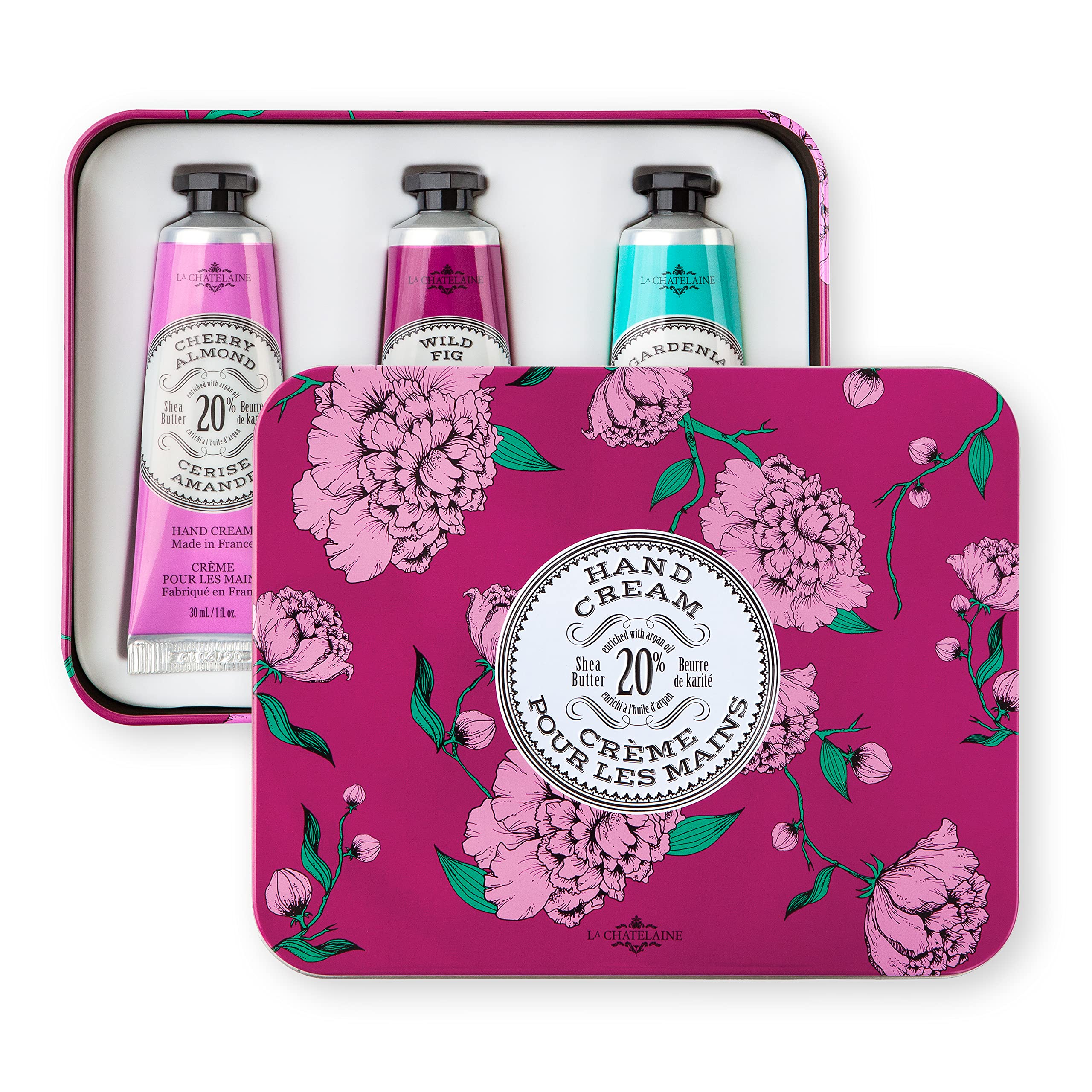 Sustainable packaging and compact tins ideal for travel.