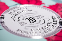 La Chatelaine luxe hand cream collection with 12 tubes in a chic tin