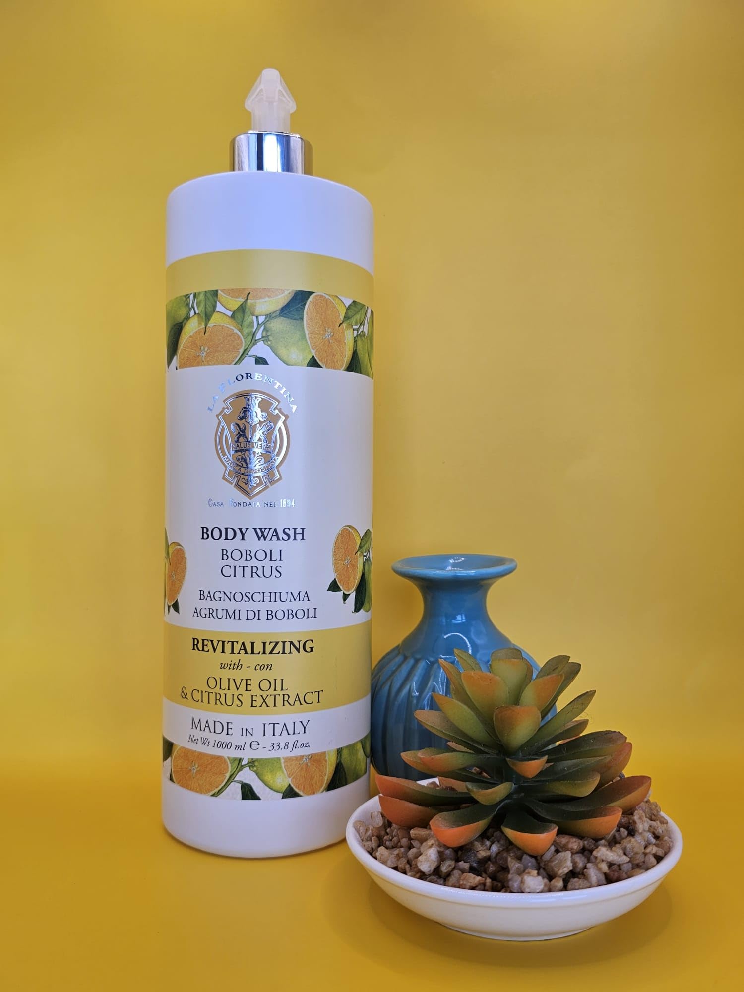La Florentina Boboli Olive Oil ingredient highlights nourishing care for skin.