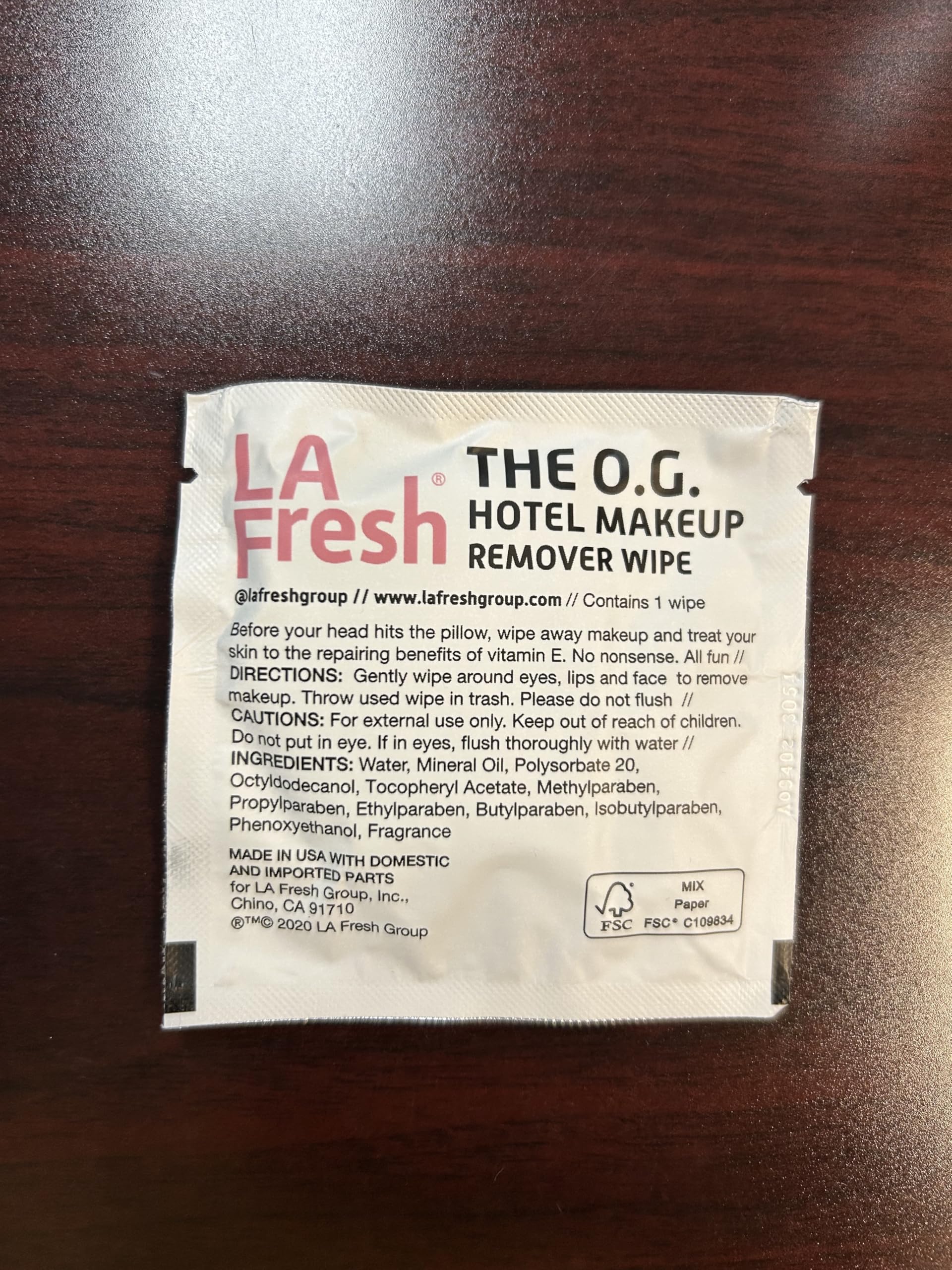 La Fresh makeup removal wipes cruelty-free brand commitment in skincare