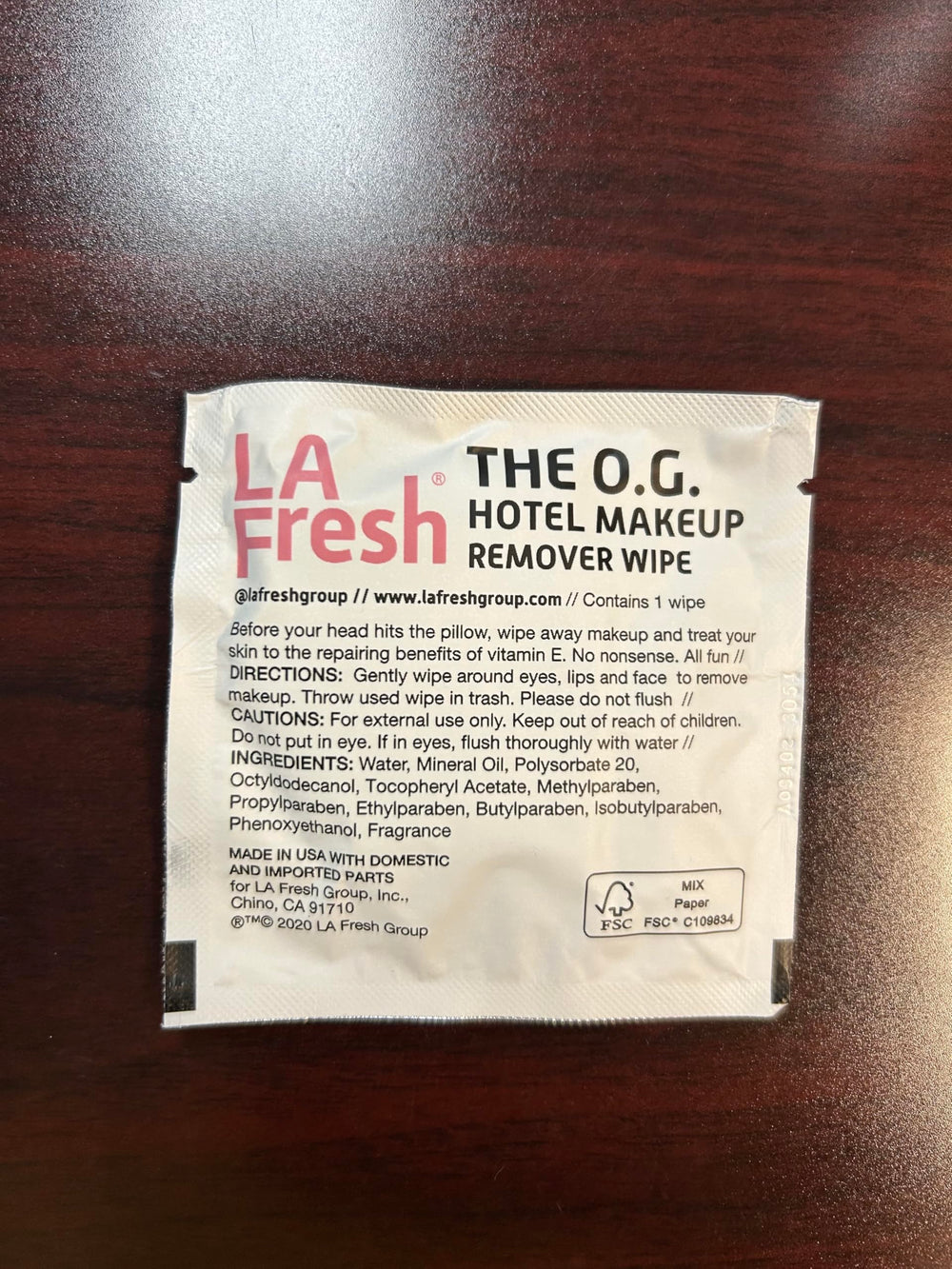 La Fresh makeup removal wipes cruelty-free brand commitment in skincare