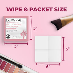 La Fresh makeup removal wipes with vitamin E for skin hydration