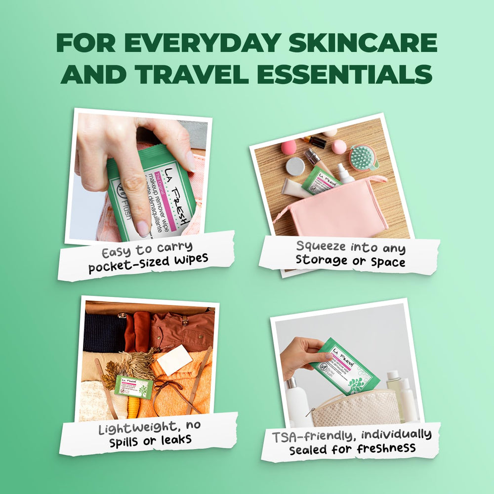 La Fresh travel case 50ct ready for on the go skincare
