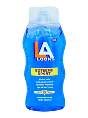 LA LOOK Extreme Hold Gel Level 10 bottle top view highlights clear, flake-free finish.