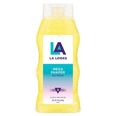 L.A. Looks Gel #9 Mega Mega Hold bottle delivers strong all-day hold