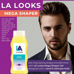 Glossy finish from L.A. Looks Gel #9 adds shine and definition