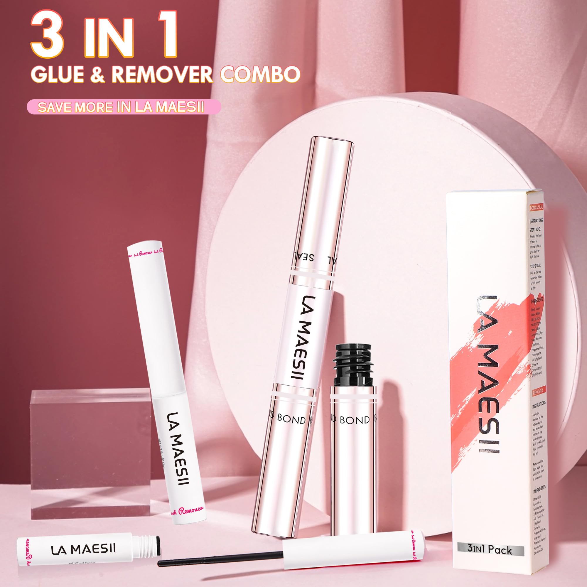 La Maesii packaging and quick-start guide for the kit.