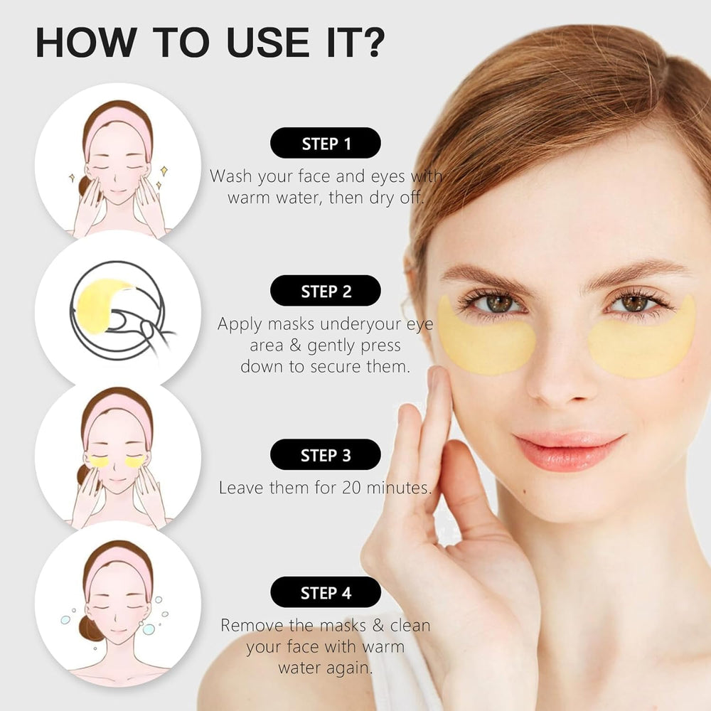LA MIURA 24K gold nano particles in patches provide protective skin benefits.