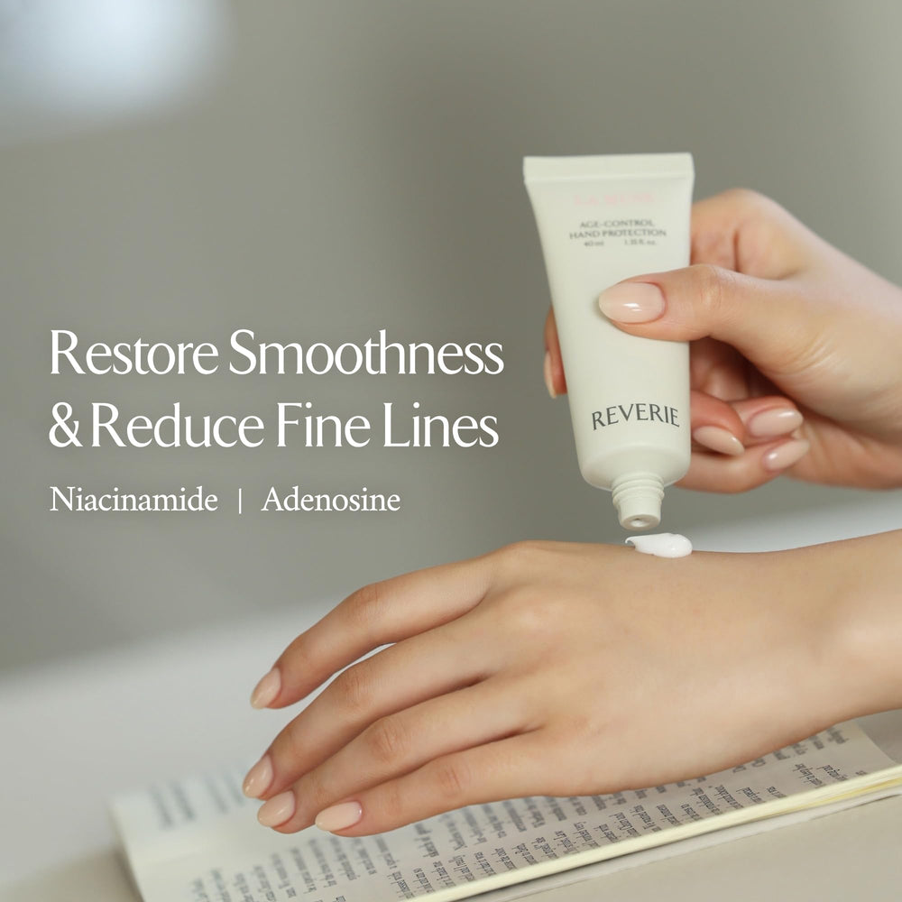Botanical blend of Centella, Fig, and Algae in hand cream