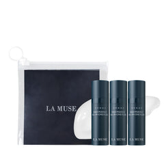 LA MUSE Homme daily all-in-one moisturizer bottle for lightweight hydration.